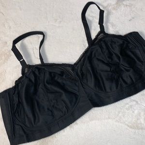 56DD Goddess Wireless black unlined bra